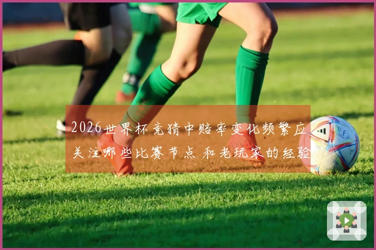 2026世界杯竞猜中赔率变化频繁应关注哪些比赛节点 和老玩家的经验分享